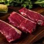 River Watch Beef – Premium Aged Grass Fed KC/NY Strip Steak