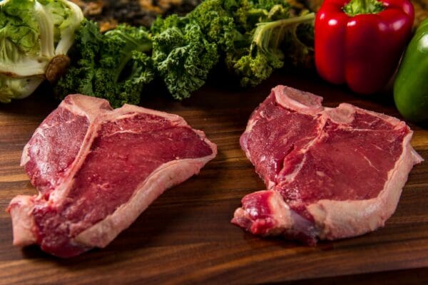 River Watch Beef Cuts - Porterhouse Steak - 2 Steaks - Close