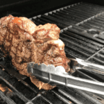 Grilling Grassfed Bone-in Ribeye Steak