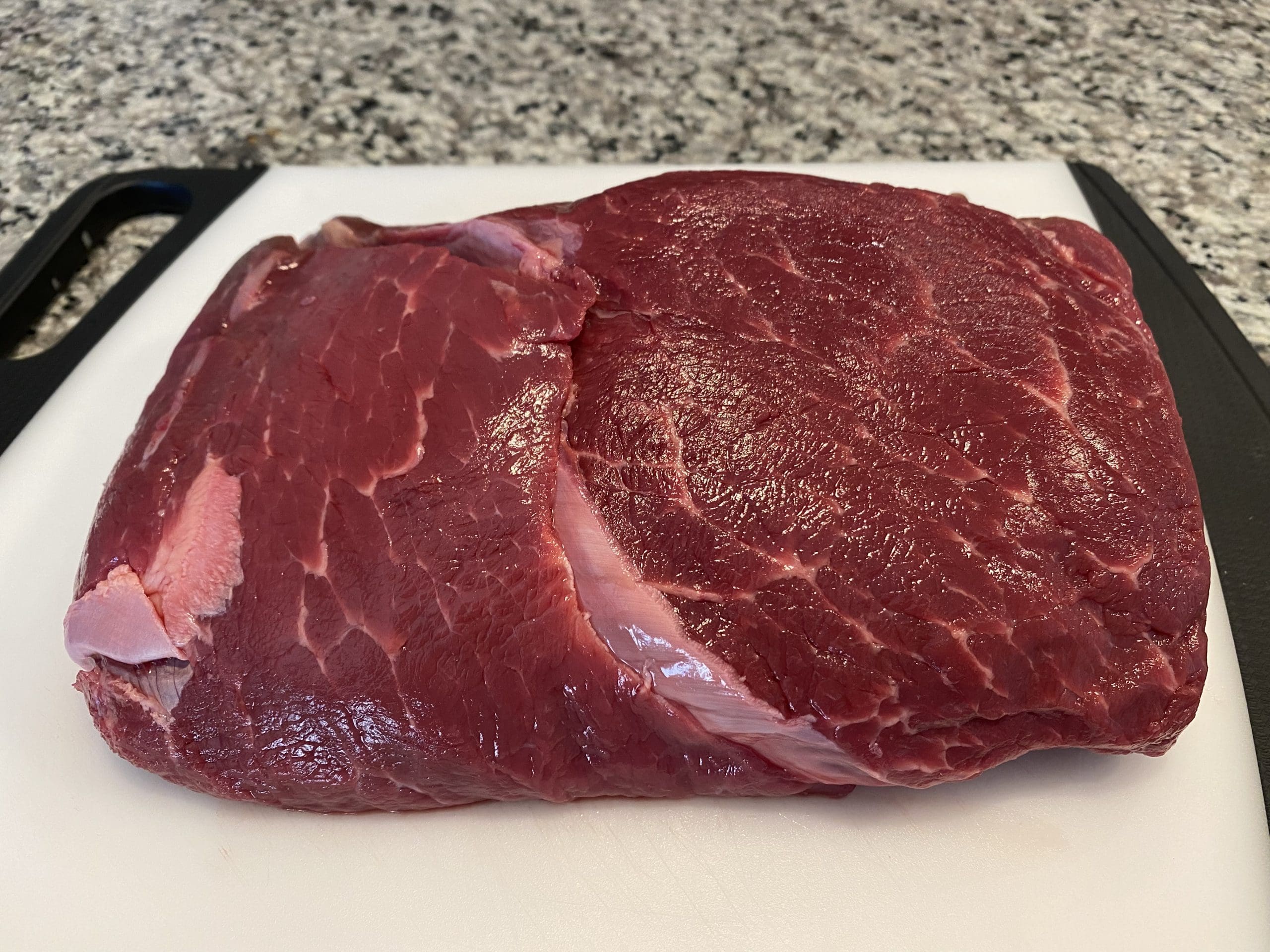 Grass Fed Beef Chuck Roast on Cutting Board